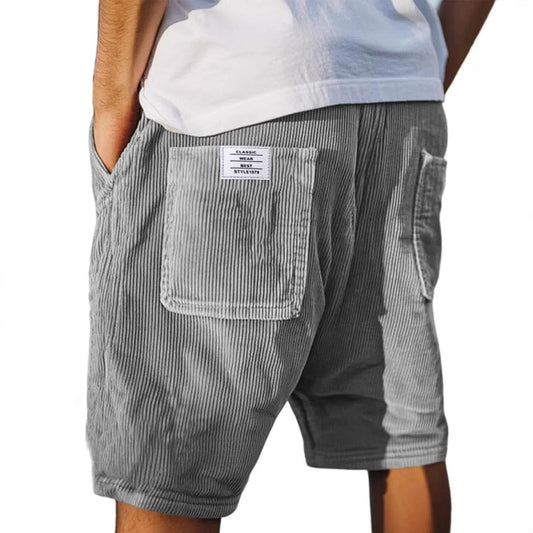 Pawel™ | Krótkie eleganckie szorty welurowe